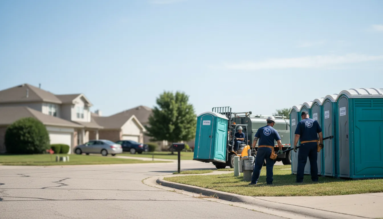 Porta Potty Rental in Moline, KS near me